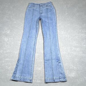 Tory Burch Jeans Womens Size 25 Straight Leg Jeans Light Wash Denim Pockets